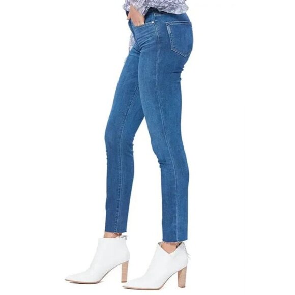 PAIGE Women Size 23 HOXTON HIGH RISE ANKLE SKINNY Jeans NEW No Tags - Picture 1 of 2